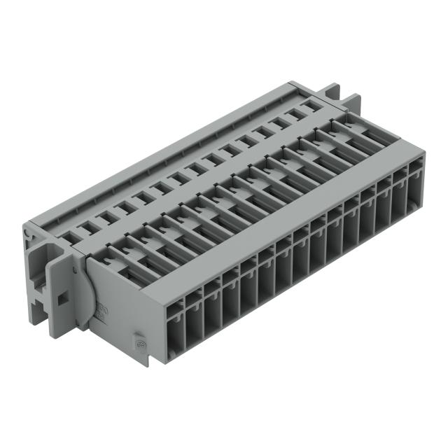 Wtyk 1-przewodowy CAGE CLAMP szara /20szt./ 769-615/002-000 WAGO