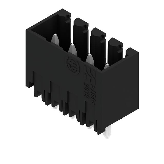 SL 3.50/04/180G 3.2SN BK BX Złącze wtykowe płytek drukowanych /100szt./ WEIDMULLER