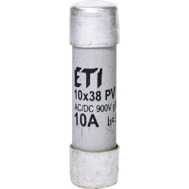 Wkładka topikowa cylindryczna PV gR 900V CH10x38 gR 10A 900V AC DC 002625031 ETI