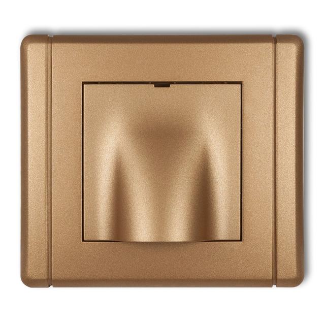 FLEXI Wypust kablowy złoty metalik