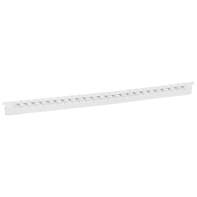 Oznacznik Przewodów Memocab Biały Litera /P/ /240Szt./ 037841 LEGRAND