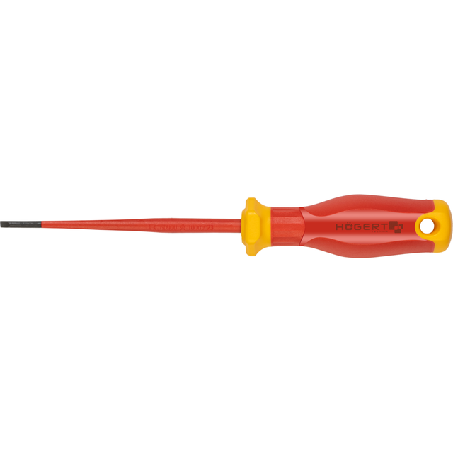 Wkrętak płaski śrubokręt 3×100 mm 1000V SLIM S2 HOEGERT HT1S960-1 GTV Poland