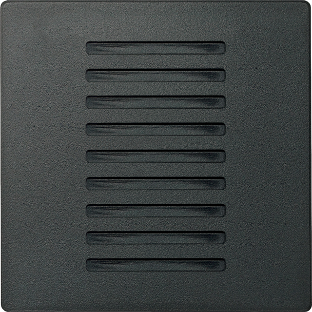 KNX regulator temperatury wielofunkcyjny natynkowy antracytowy System M