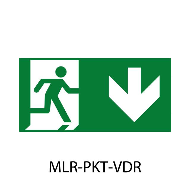 PIKTOGRAM DO OPRAWY MALER WERTYKALNY STRZAŁKA W DÓŁ PO PRAWEJ STRONIE