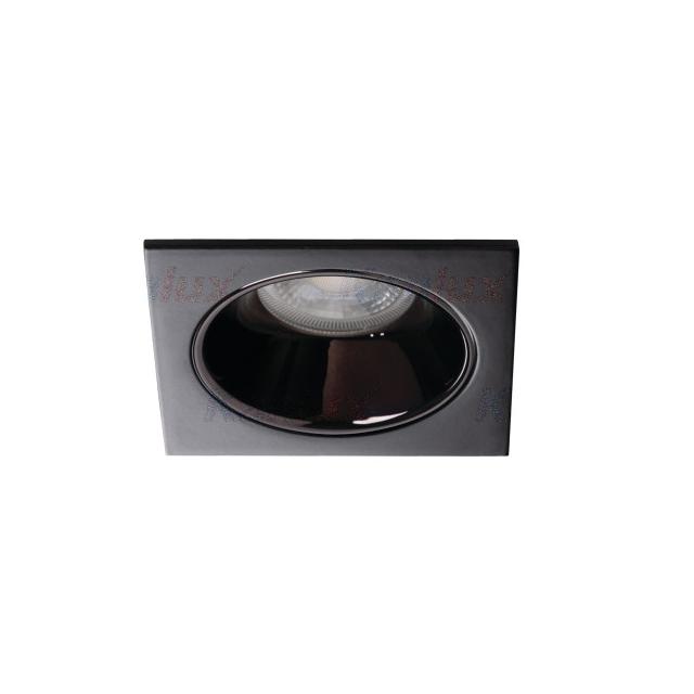 GLOZO DSL B/B Oczko sufitowe GLOZO DSL B/B kwadratowy stop aluminium kolor czarny 1XGx5,3/GU10 KANLU