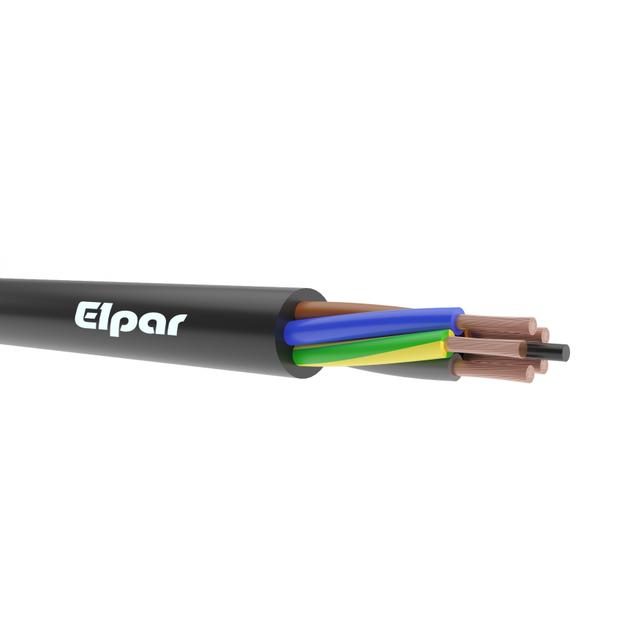 Przewód przemysłowy H07RN-F (OnPD) żo 5x6mm2 450/750V gumowy /bębnowy/ ELPAR