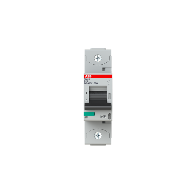 S801S-D25 Wyłącznik nadprądowy 50kA 1P D25A 2CCS861001R0251 ABB