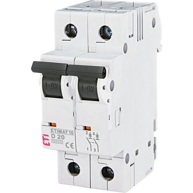 Wyłącznik nadprądowy MAT 10 2P D20A 002153717 ETI