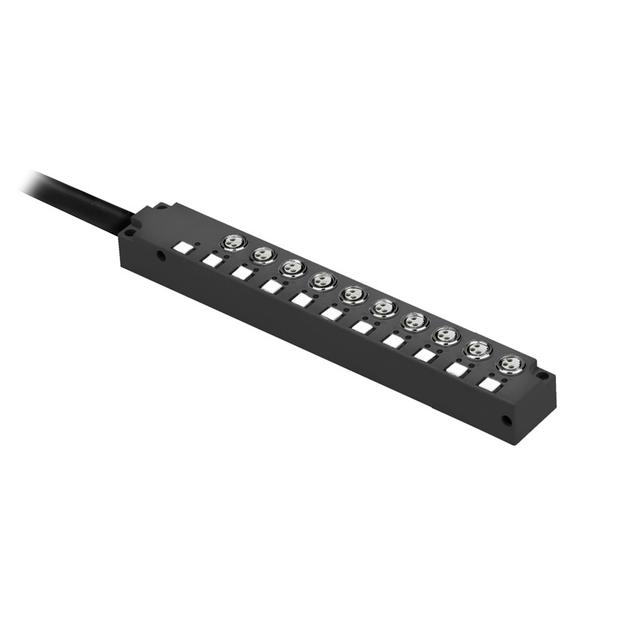 SAI-10-F 3P M8 L 10M Pasywny rozdzielacz czujnik / człon wykonawczy (z przewodem), nr katalogowy 182