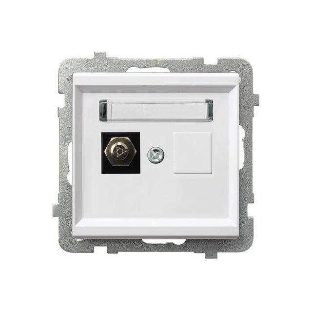 SONATA Gniazdo ekwipotencjalne pojedyncze - kolor biały