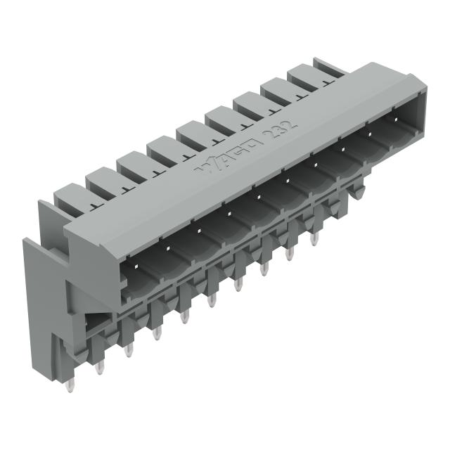 MCS-MIDI Classic wtyk podwyższony 10-bieg. szary raster 5 mm /50szt./ WAGO