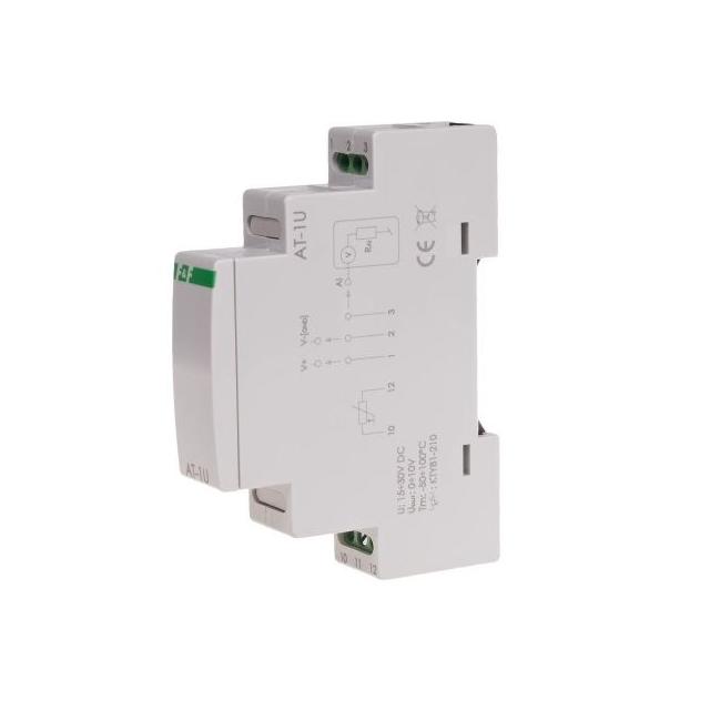 Przetwornik temperatury z wyjściem napięciowym 0-10 V (AT-1U-DS) Max-AT-1U-DS F&F