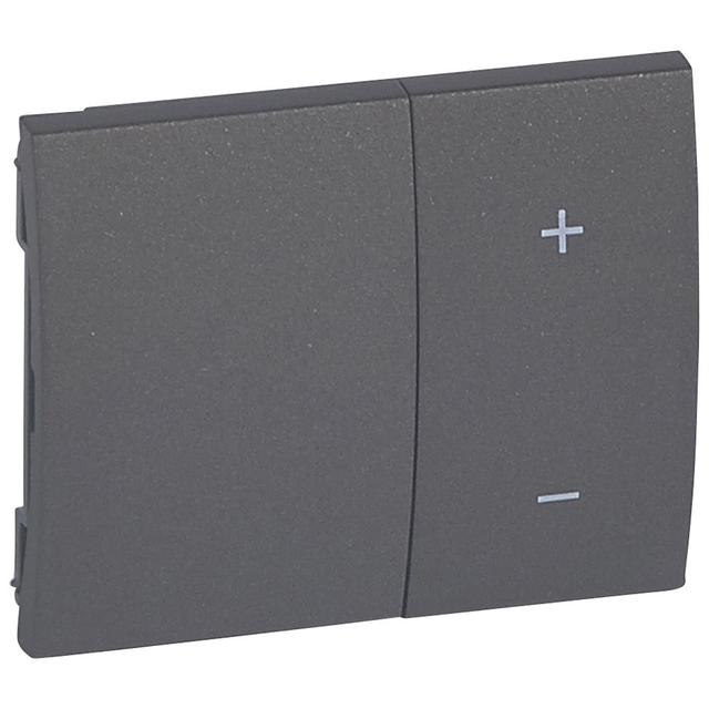 SISTENA LIFE PLAKIETKA CHOCO DO REGULATORÓW OŚWIETLENIA PRZYCISKOWYCH, Legrand