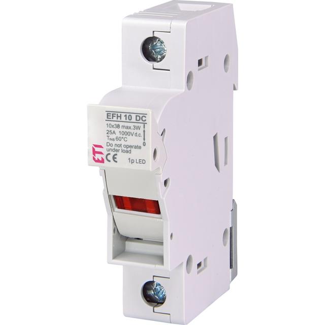 Podstawa bezpiecznikowa DC EFH 10 DC 1P LED 002540211 ETI