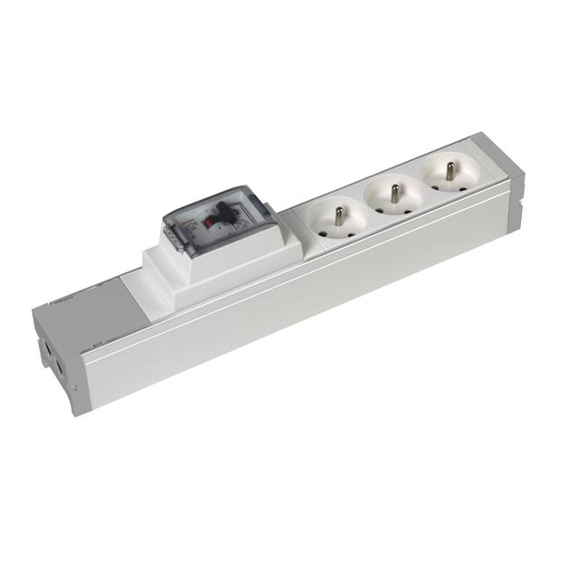 BLOK ZASILAJĄCY 3X2P+Z + WYŁĄCZNIK RP 30MA 16A, Legrand
