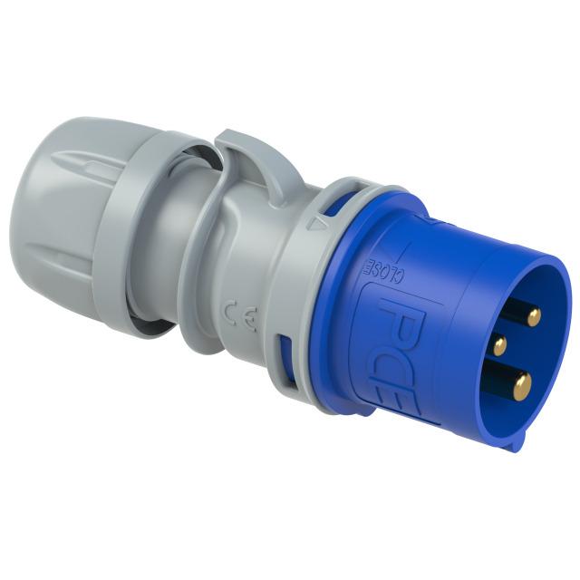 WTYCZKA PRZENOŚNA SHARK TT 32A 230V 2P+Z BEZŚRUBOWA 023-6TT PCE