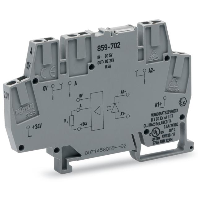 złączka z optoseparatorem 5VDC/24VDC/0,5A/25kHz