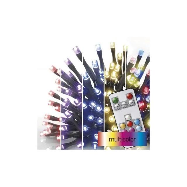 Lampki choinkowe Classic 160 LED 16m, RGB, 72 programy, pilot, IP44, timer