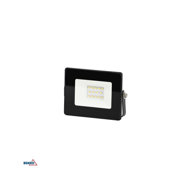 NAŚWIETLACZ LED SMD KASTEL 10W 6000K 850LM IP65 CZARNY