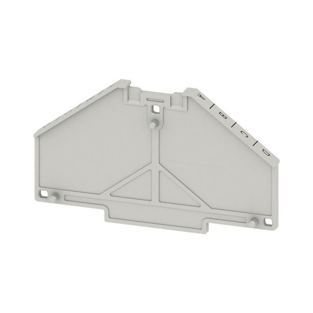 TW PRV4 A-D Płyta separacyjna (terminal), opis A-D, poziomo, 70 mm x 41.1 mm, szary /10szt./ 1230070000 WEIDMÜLLER