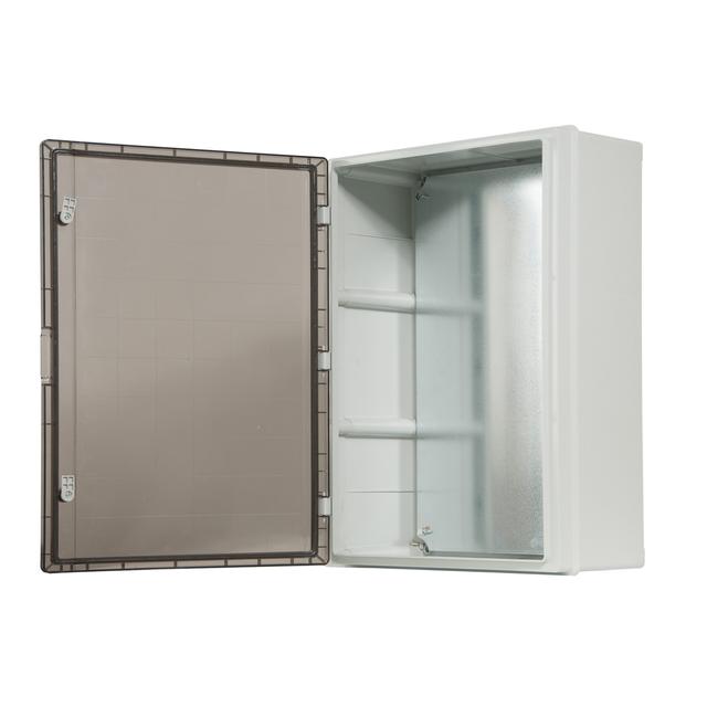 Szafka rozdzielcza herm. 500 IP 65  przeź.