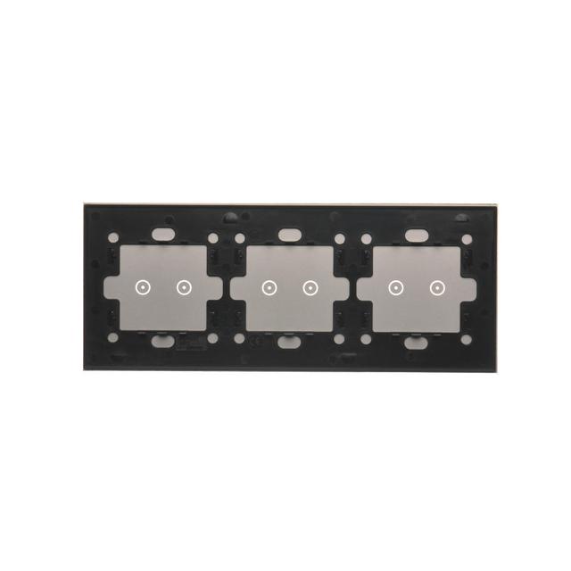 Simon 54 Touch Panel dotykowy S54 Touch 3 moduły 2 pola dotykowe poziome+2 pola dotykowe poziome+2 p