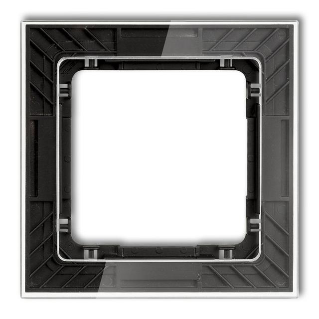 "DECO Ramka pojedyncza transparentna DECO Art - efekt szkła (ramka: transparentna