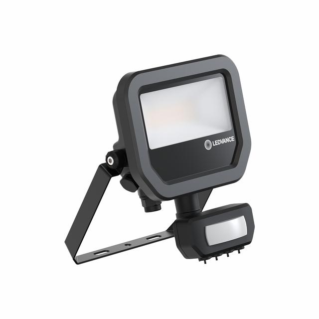 Naświetlacz LED z czujnikiem ruchu FLOODLIGHT sensor PFM G4 6W8W IP65 4000K 145lm/W czarny LEDVANCE