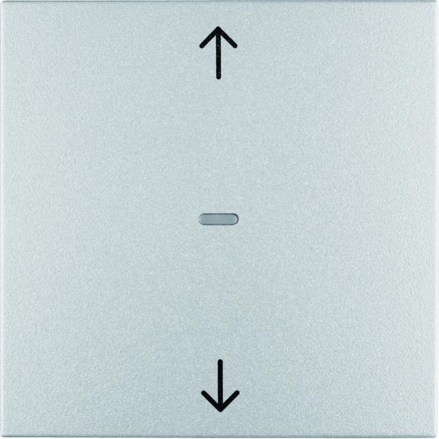 BERKER B.Kwadrat/B.7 KNX RF quicklink przycisk żaluzjowy aluminium mat 85245283 HAGER