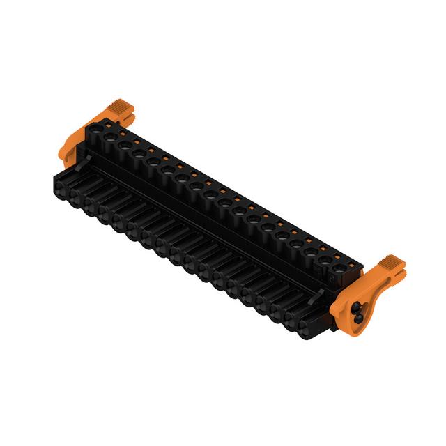 BLZP 5.08HC/18/180LR SN BK BX Wtyk PCB (złącze wiązki), 5.08 mm, Liczba biegunów: 18, Przyłącze z jarzmem /18szt./ 1945220000 WEIDMÜLLER