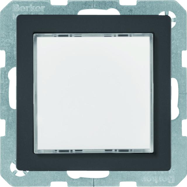 Q.x Sygnalizator świetlny LED, podświetlenie RGB antracyt aksamit