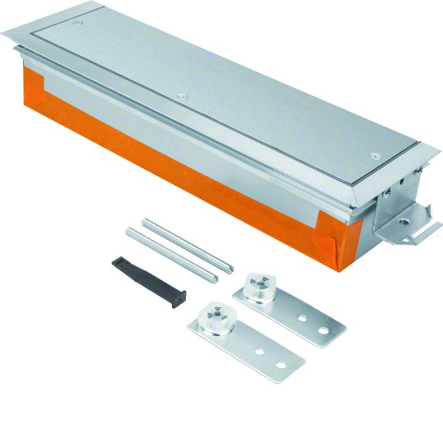 tehalit.BK Końcówka kanału wanna stalowa BKW 400x(80-120)mm stal BKWE400080 HAGER
