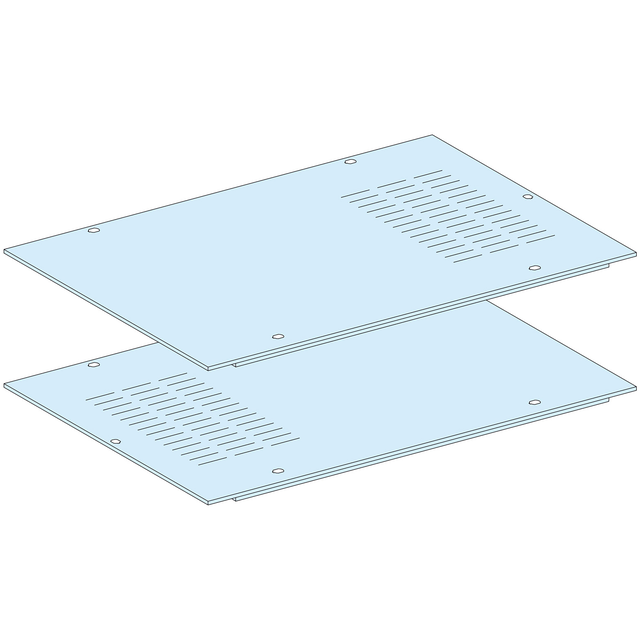 Rozdzielnice PrismaSet, panel tylny IP30 650mm