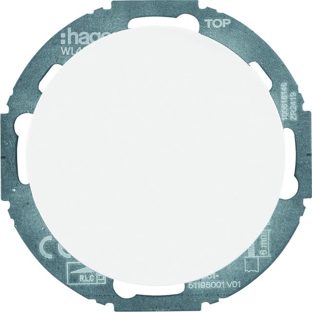 R.classic Ściemniacz obrotowy komfort biały obc. R/L/C 20-420 W LED 3-100 W Berker 29442089 WL4011WG HAGER