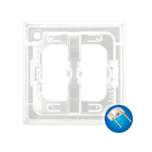 ARIA Zespół podświetlenia led niebieski - kolor bezbarwny