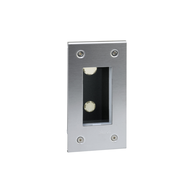 Simon Connect Obudowa podtynkowa S500 METAL 1-modułowa 2x K45 kompletna 51000111-036 KONTAKT