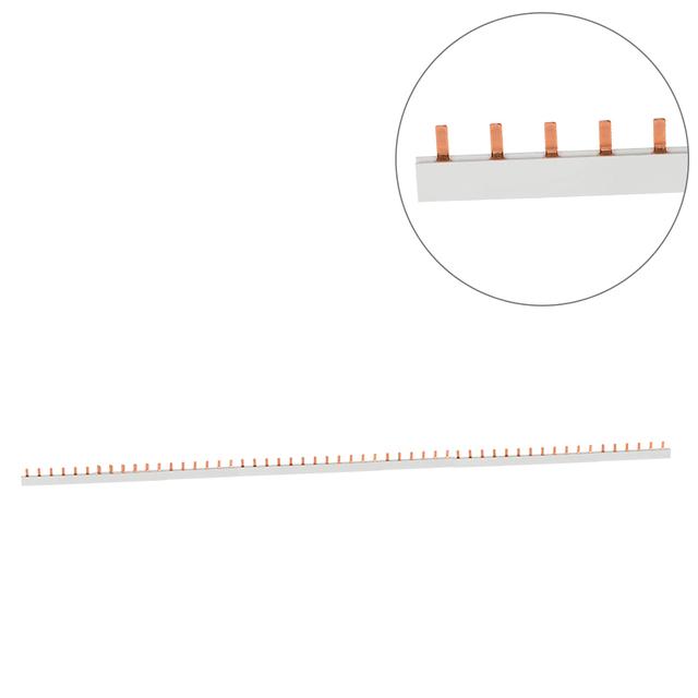 Szyna prądowa sztyftowa 1P 54M 10mm2 S54 1F-10SZ-ypu PIN 45.214 OPATÓWEK