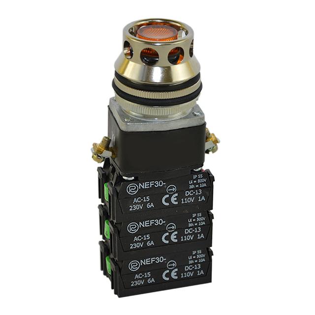Przycisk NEF30-UKL2X4Y/24V żółty W0-NEF30-UKL 2X4Y G PROMET