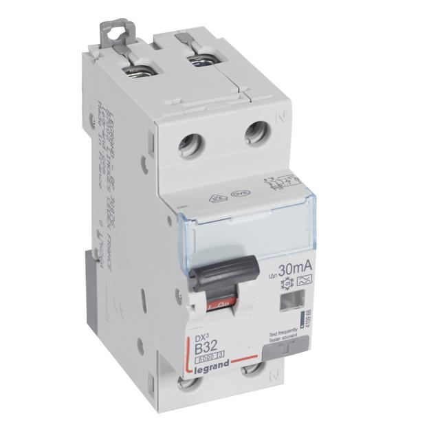 Wyłącznik Różnicowonadprądowy P 312 2P B32A 30Ma Typa DX3 410968 LEGRAND