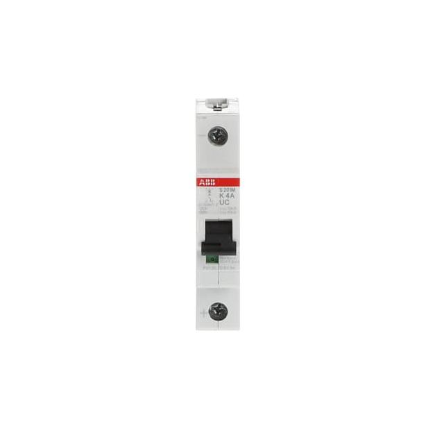 S201M-K4UC Wyłącznik nadprądowy 10kA AC/DC 1P K4A 2CDS271061R0337 ABB
