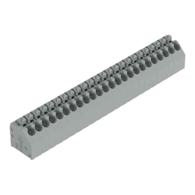 listwa zaciskowa do pł. drukowanych 24-bieg. szara raster 3,5 mm /10szt./ WAGO