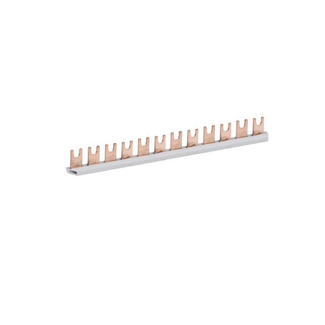Szyna łączniowa widełkowa 1P 100A 16mm2 (12mod.) IZ16/1F/12/L zagięta 002921060 ETI
