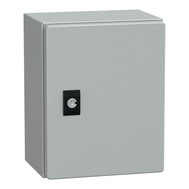 Spacial Obudowa CRN z płytą montażową 250x 200x 150mm IP66 IK10 RAL7035