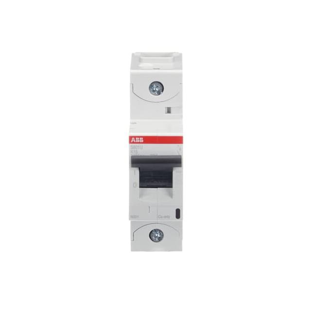 S801U-K15 Wyłącznik nadprądowy 25kA 1P K15A 2CCS881017R0457 ABB