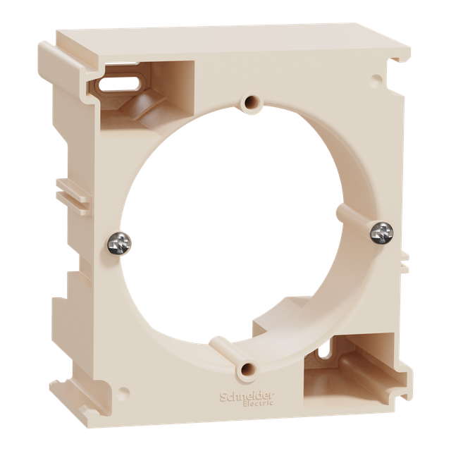 Sedna Design & Elements, podstawa natynkowa rozszerzająca, beżowa