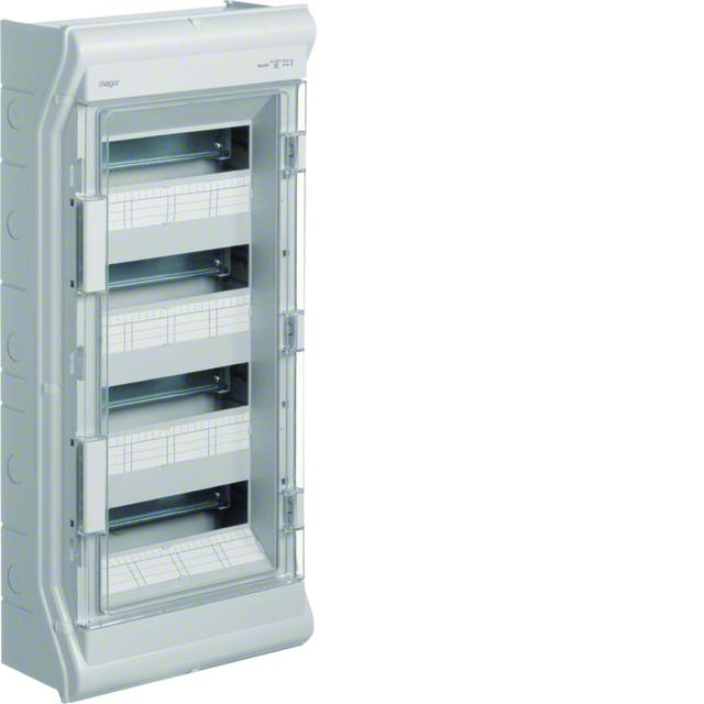 Rozdzielnica modułowa 4x12 natynkowa IP65 Vector VE412L HAGER