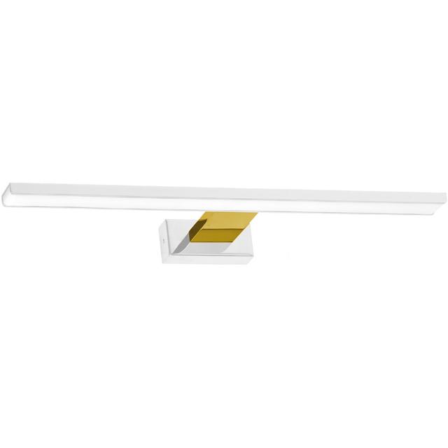 Milagro kinkiet łazienkowy LED Shine 13,8W 966lm 4000K biało/złoty IP44 ML7884