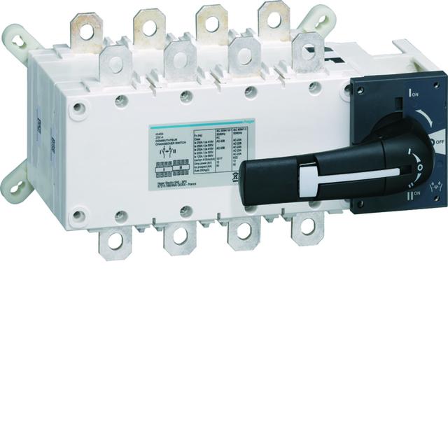 Przełącznik zasilania I-0-II 4P 315A HI455 HI454 HAGER