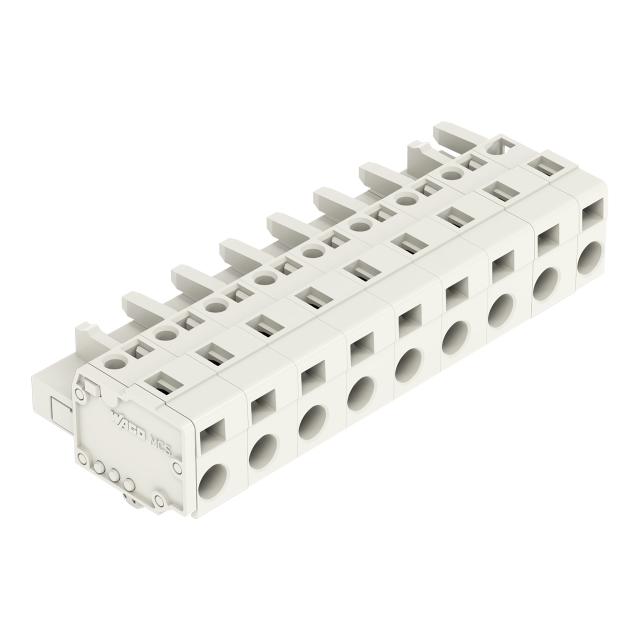Gniazdo MCS‑MIDI Classic 9‑biegunowe jasnoszare raster 7,5mm 721‑209/008‑000 /25szt./ WAGO