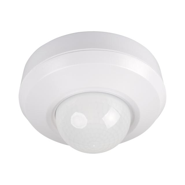 SENTO-O-WT-W Czujnik ruchu 3xPIR SENTO-O-WT-W IP44/20 kąt detekcji H360 zasięg max 20m kolor biały K 37366 KANLUX